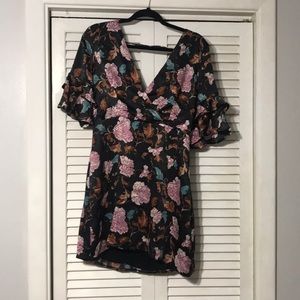 Floral dress never been worn